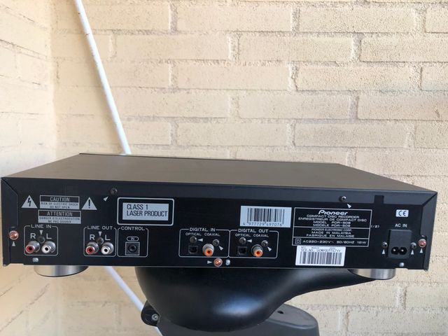 Grabadora CD PIONEER PDR-509 Negra