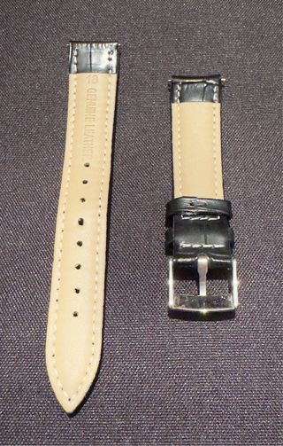 Correa de reloj 18 mm negra
