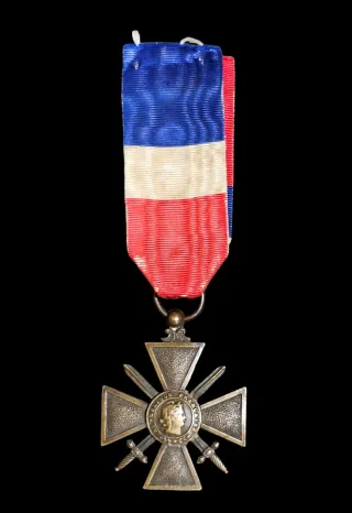Cruz de Guerra 1914-1917 Francia. Guerra Mundial