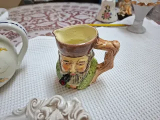 Lote antigüedades cerámica y cristal