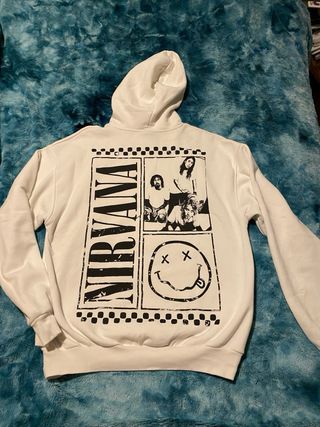 Sudadera Nirvana Blanca