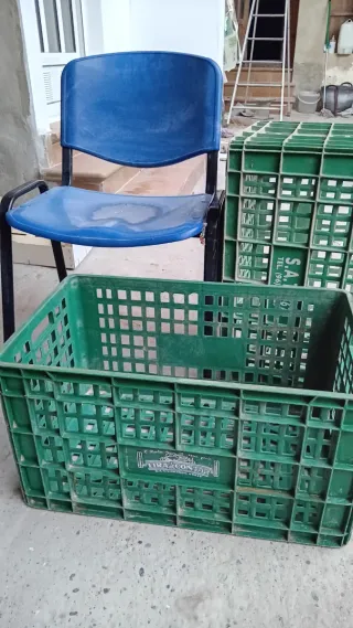 Cajones verdes de campo