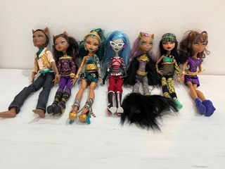 Muñecas Monster High (sin la azul)