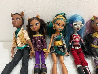 Muñecas Monster High (sin la azul)