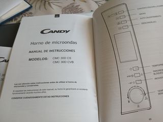 Microondas Candy gris