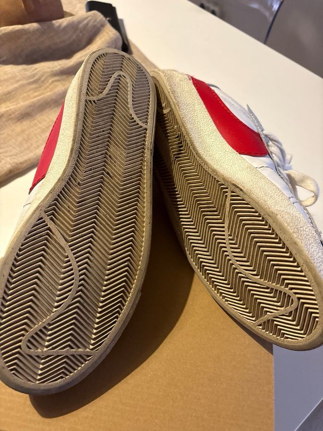 Zapatillas Nike Talla 43 Gris/Rojo