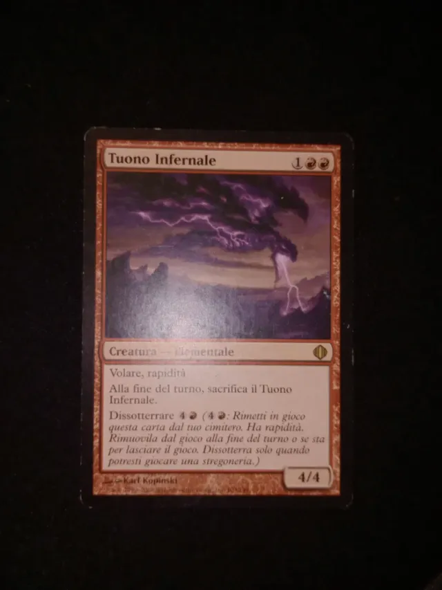 Tuono Infernale - Magic The Gathering