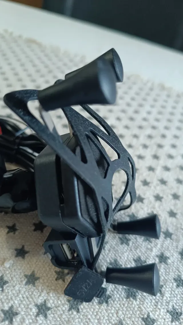 Soporte Móvil Moto USB