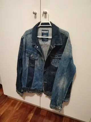 Cazadora Denim Desigual Azul Multicolor