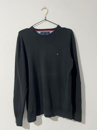 Jersey Tommy Hilfiger Negro Hombre