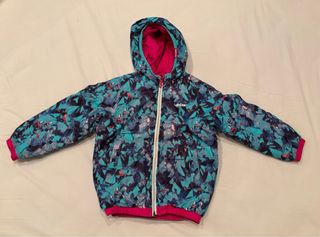 Chaqueta esquí infantil estampada