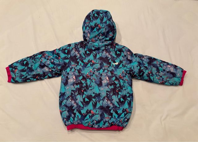 Chaqueta esquí infantil estampada