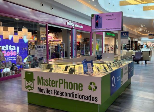 Isleta comercial con cerradura
