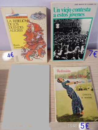 Libros diversos(novela,etc.),desde 4€
