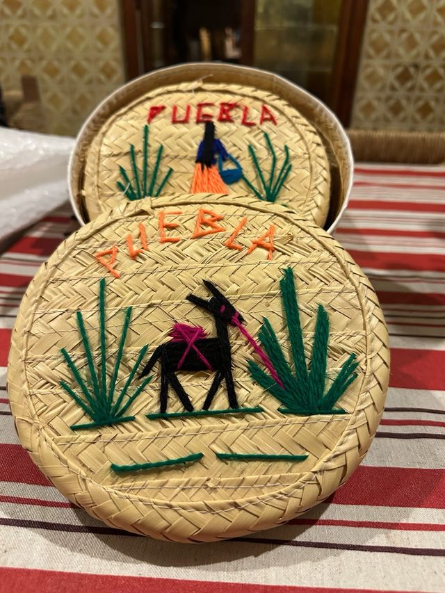 Cestas de ratá de almacenamiento Puebla (México)