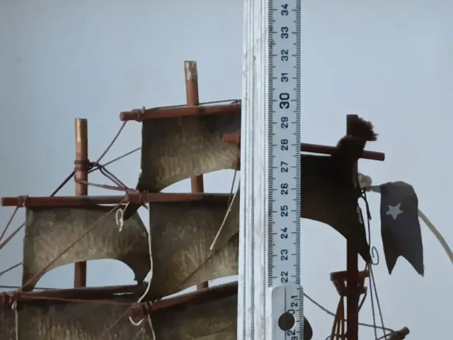 Modellino veliero in legno