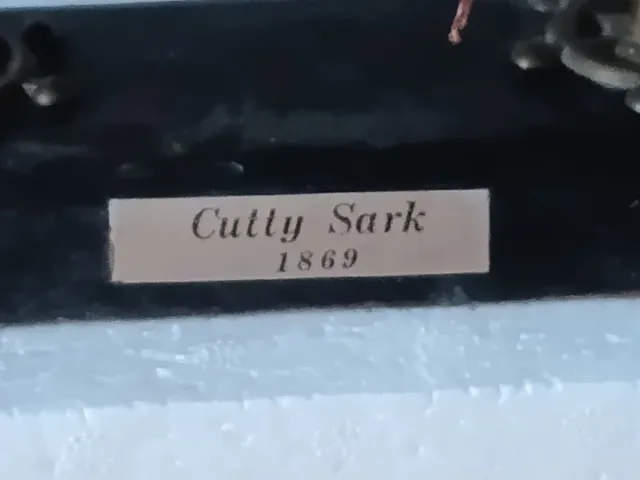 Modellino veliero in legno