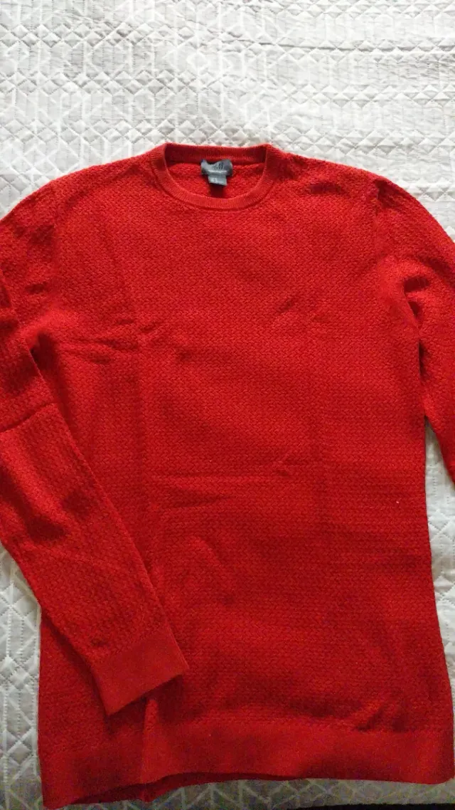 Jersey de punto rojo