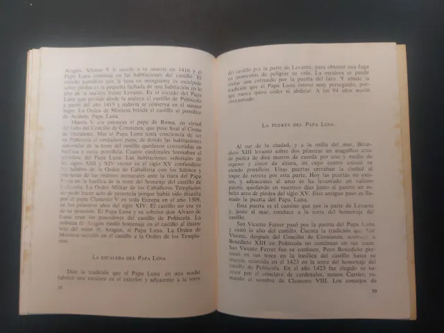 El Castillo de Peñiscola. Sede Pontífica del Papa