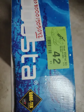 Botas Robusta Gore-Tex Negras