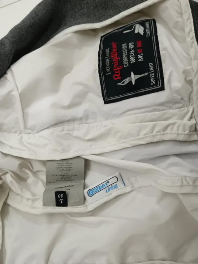 Giacca a vento RefrigiWear Bianca L