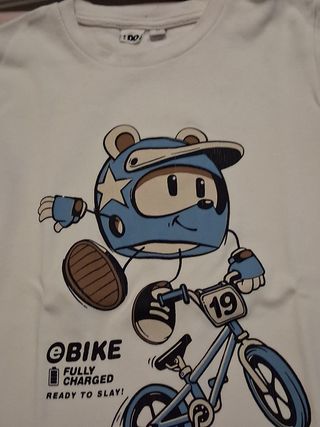 Maglietta I DO cotone taglia 5 anni