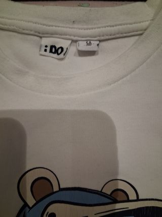 Maglietta I DO cotone taglia 5 anni