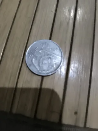 Moneda 25 Pesetas 1957