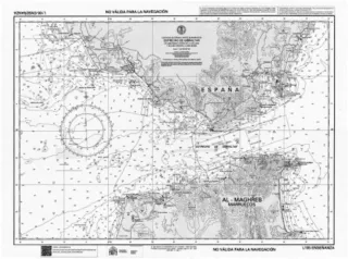 Pack 5 Cartas Náuticas