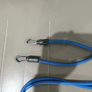 Goma elástica entrenamiento azul