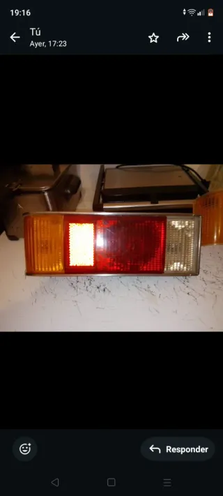 Piloto Trasero Seat 124 FL Impecable