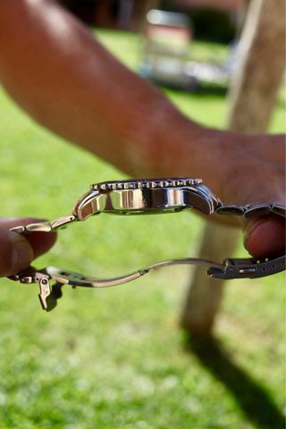 Reloj Sandoz Diver Azul y Plateado