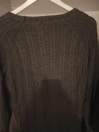 Jersey Zara Hombre Gris Talla L