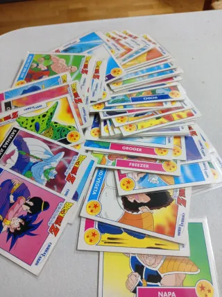 Cromos Dragonball Z Combat Cards