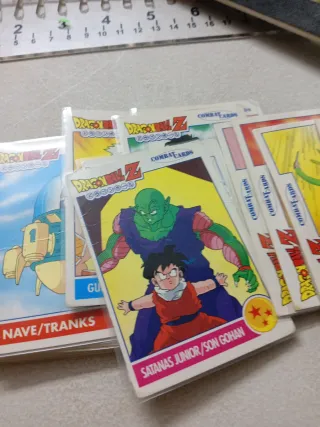 Cromos Dragonball Z Combat Cards
