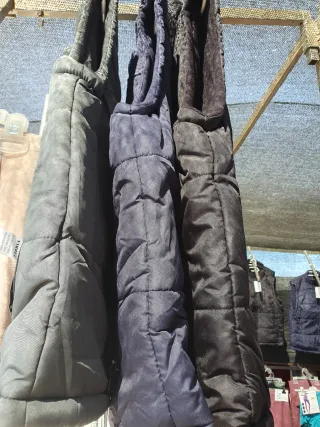 Chalecos Bomber sin Mangas Reversible