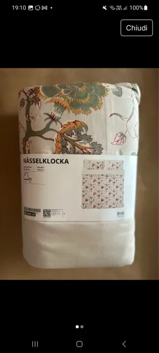 Copripiumino IKEA Matrimoniale NÄSSELKLOC