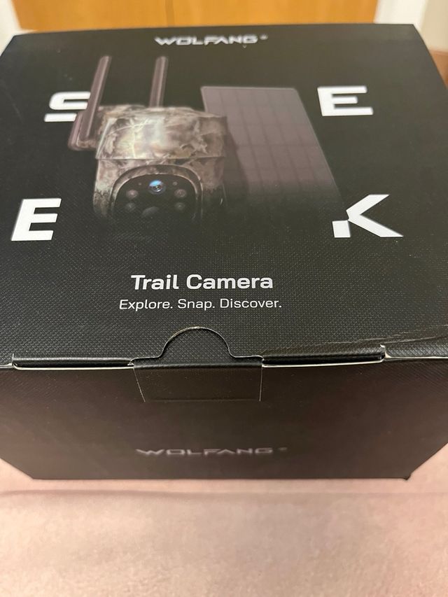 Cámara Caza Solar WiFi Antena