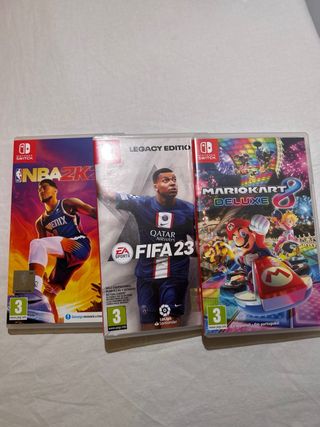 Nintendo Switch+Accessori+Giochi+Fondello