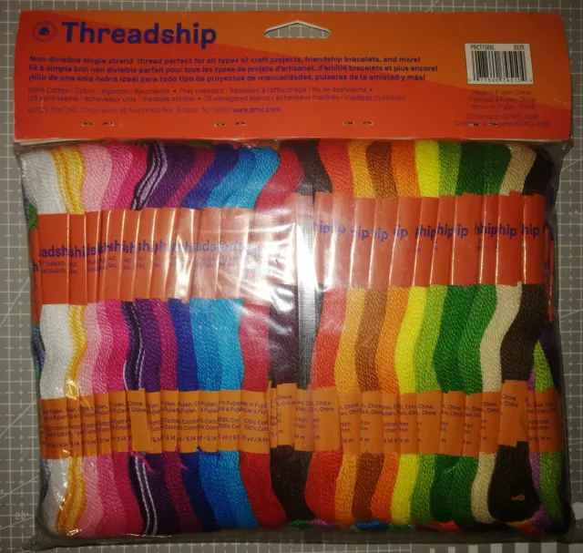 Pack 150 Madejas Hilo Bordar Colores Variados