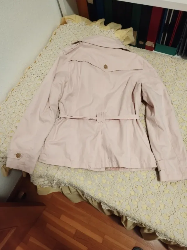 Abrigo IN LINEA rosa talla M