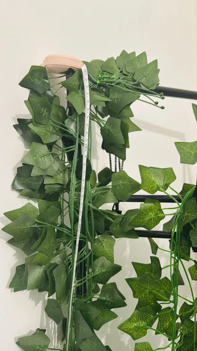 20 Hojas Hiedra Artificial Verde