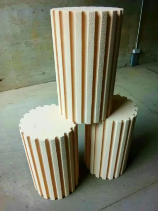 Colonne d'arredo h 60 cm