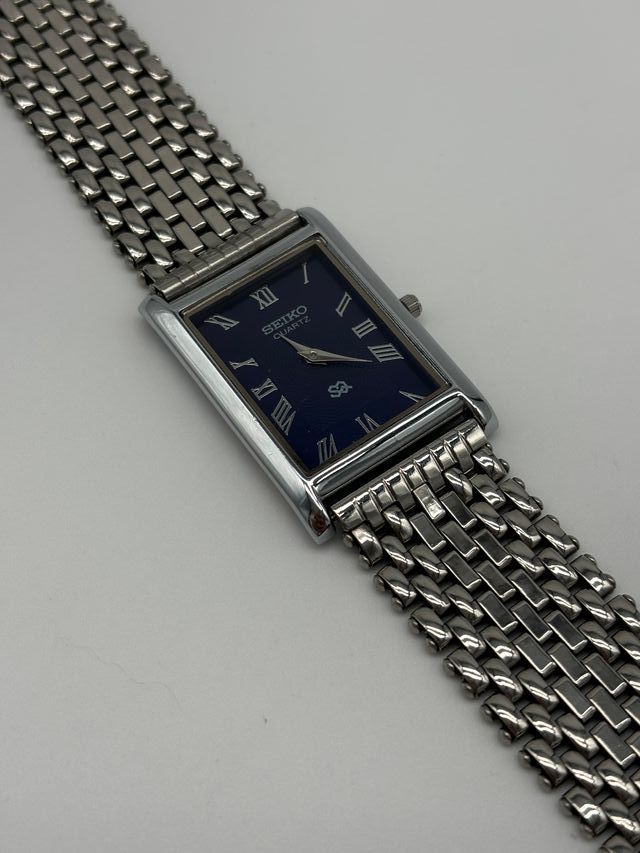 Reloj Seiko Tank Vintage Azul