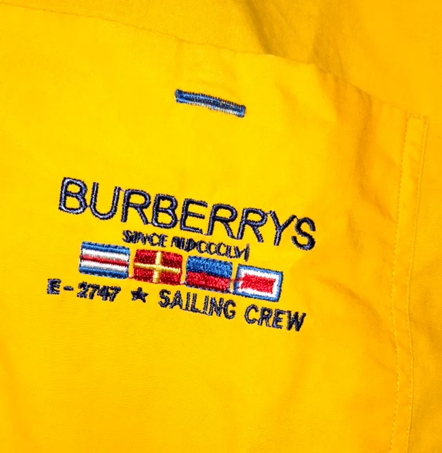 Camisa Burberrys Náutica Amarilla