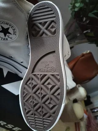 Zapatillas Converse grises claro