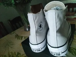 Zapatillas Converse grises claro