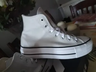 Zapatillas Converse grises claro