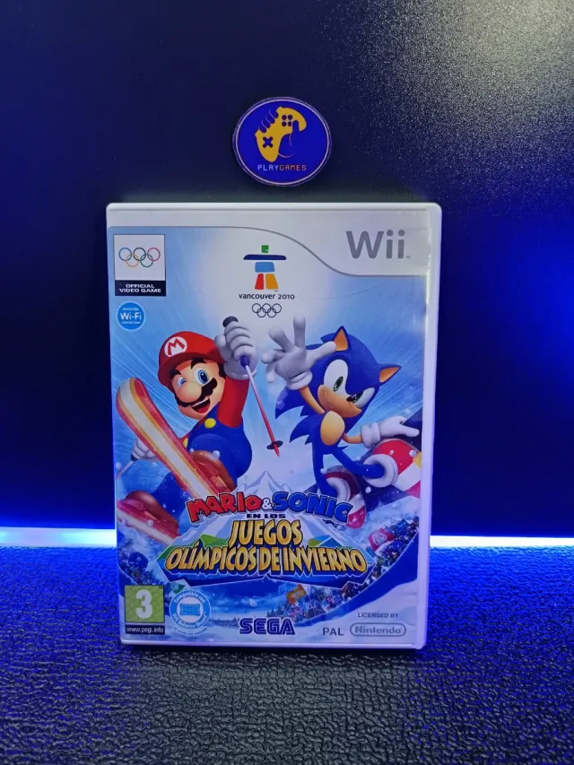 Mario & Sonic Juegos Olímpicos Invierno Wii
