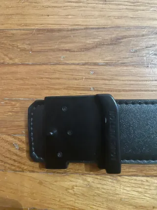 Cintura Louis Vuitton monogram marrone e nera